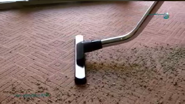 نظافت بی نظیر فرش و موکت با مکنده نیمه صنعتی  - carpet cleaning with semi industrial vacuum cleaner 
