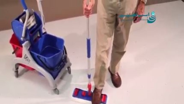 ترولی نظافتی برای سهولت نظافت  - Cleaning trolley ease cleaning