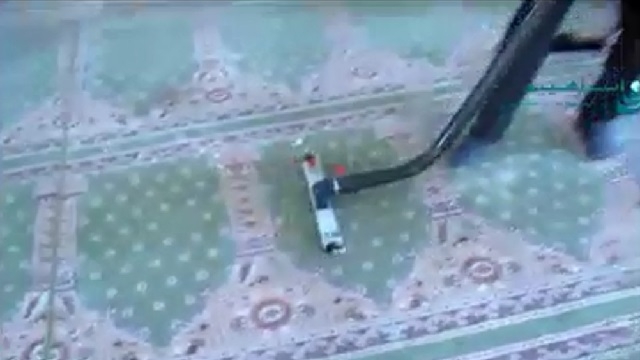 نظافت فرش مساجد با جاروبرقی  - Carpet cleaning mosques by vacuum cleaners 