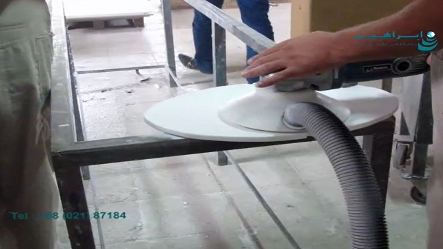 اتصال جاروبرقی صنعتی به دستگاه های برش   - Industrial vacuum cleaner for cutting machines